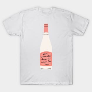 Your roommates cheap-ass screw top rose - inspired by Taylor Swift - Midnights - Maroon T-Shirt